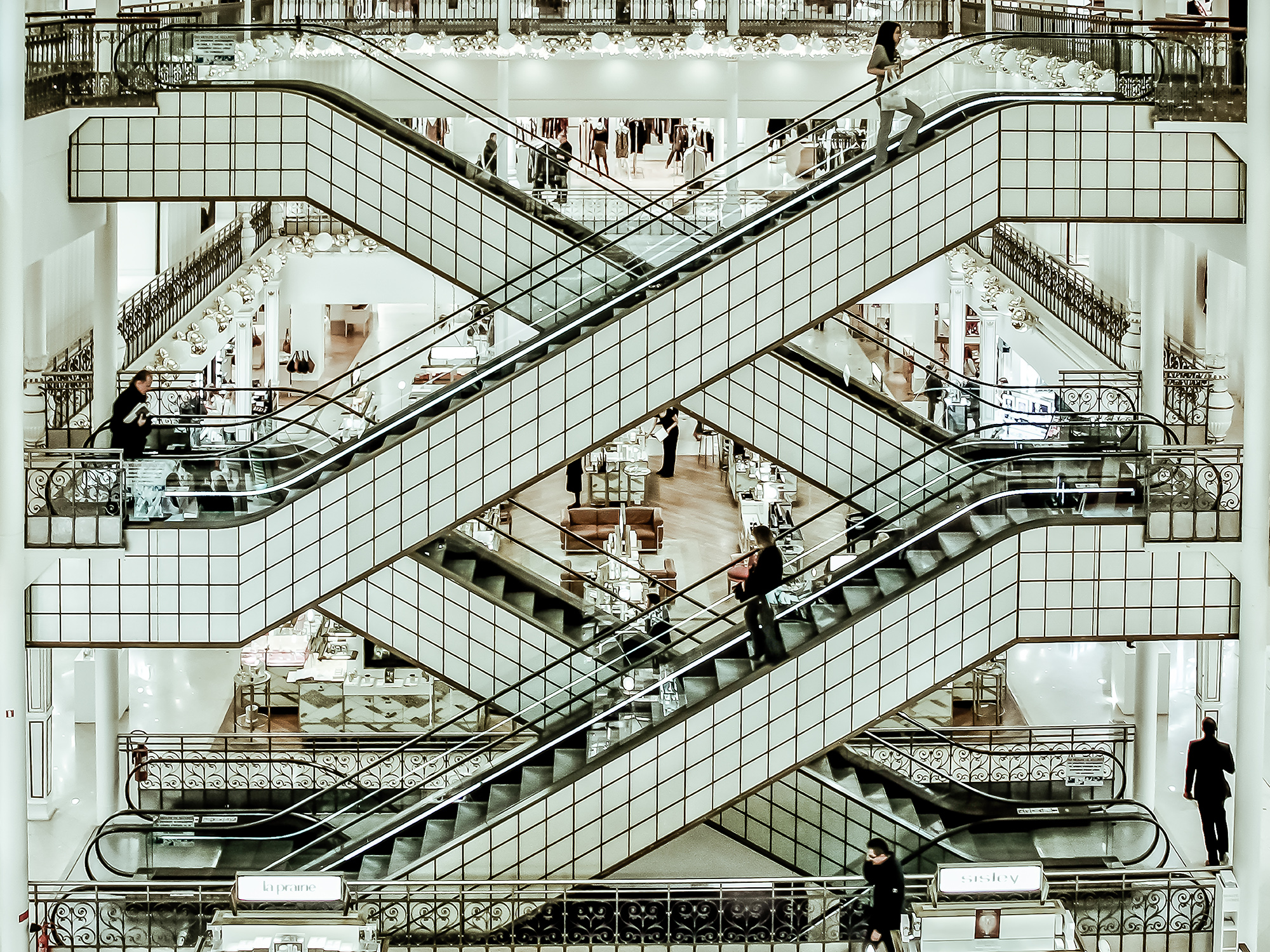 Foto von Rolltreppen