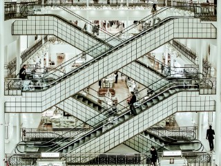 Foto von Rolltreppen